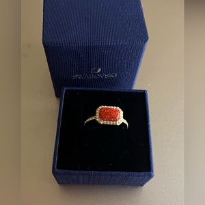 Swarovski sherbet ring- BNIB